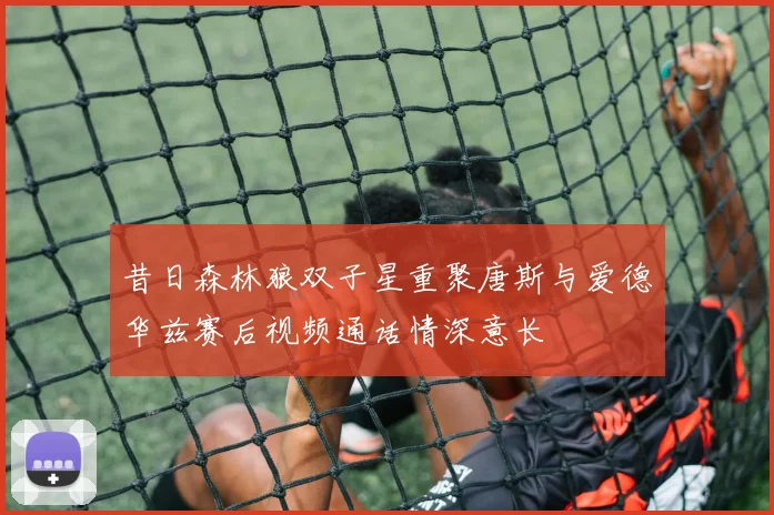 昔日森林狼双子星重聚唐斯与爱德华兹赛后视频通话情深意长